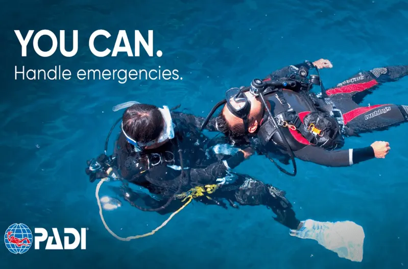 PADI Rescue Diver (includes Emergency First Response® – CPR & AED)